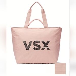 Large VSX Pink Tote Bag with Logo